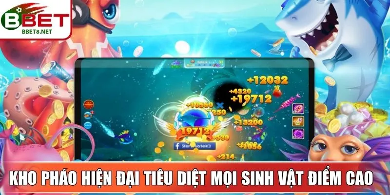 Bắn Cá Xèng Đổi Thưởng – Trò Chơi Săn Kinh Điển Tại Bbet 3 Sin88 Kho pháo hiện đại tiêu diệt mọi sinh vật điểm cao