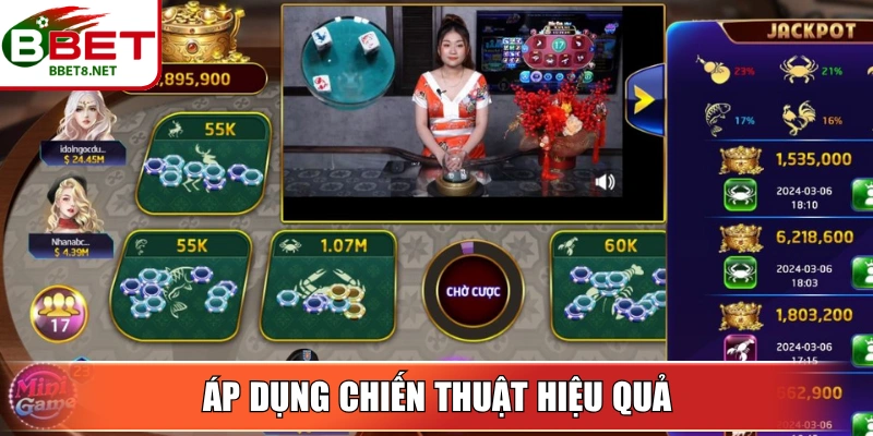 Bầu Cua Livestream BBet: Trải Nghiệm Trực Tiếp Sống Động 4 Sin88 Áp dụng chiến thuật hiệu quả giúp tăng khả năng dự đoán chuẩn xác