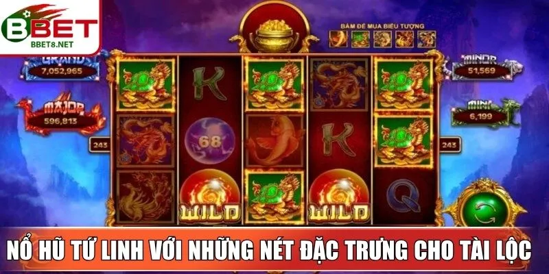 Nổ Hũ Tứ Linh – Game Quay Hũ Linh Thiêng Mang Tài Lộc 2 Sin88 Nổ hũ Tứ Linh với những nét đặc trưng cho tài lộc