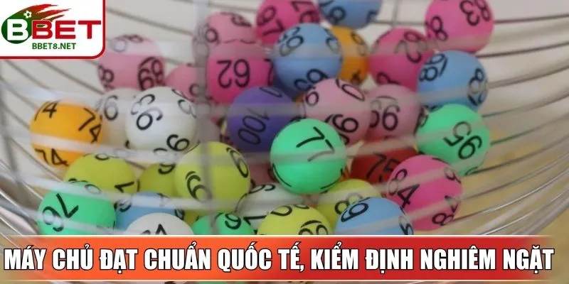 Máy chủ đạt chuẩn quốc tế, kiểm định nghiêm ngặt đảm bảo công bằng